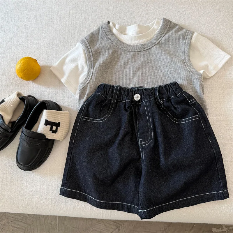 Kids' shorts: new 2026 summer collection - unisex shorts for boys and girls, simple and trendy baby shorts