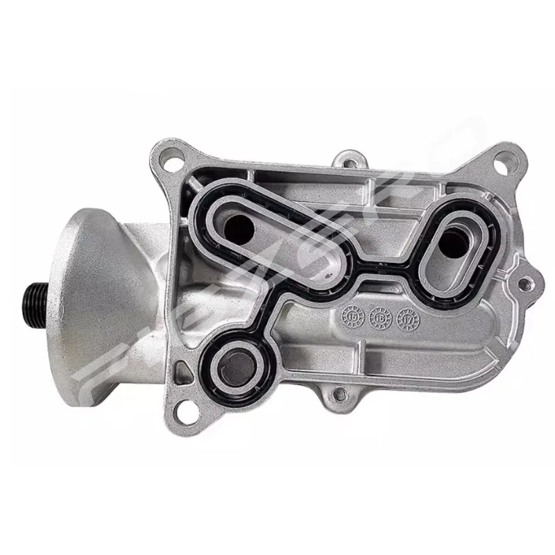Genuine Automobile Oil Cooler Filter Housing Coolers Base Metal Part for Buick Encore Excelle GT for Chevrolet Trax 1.4T