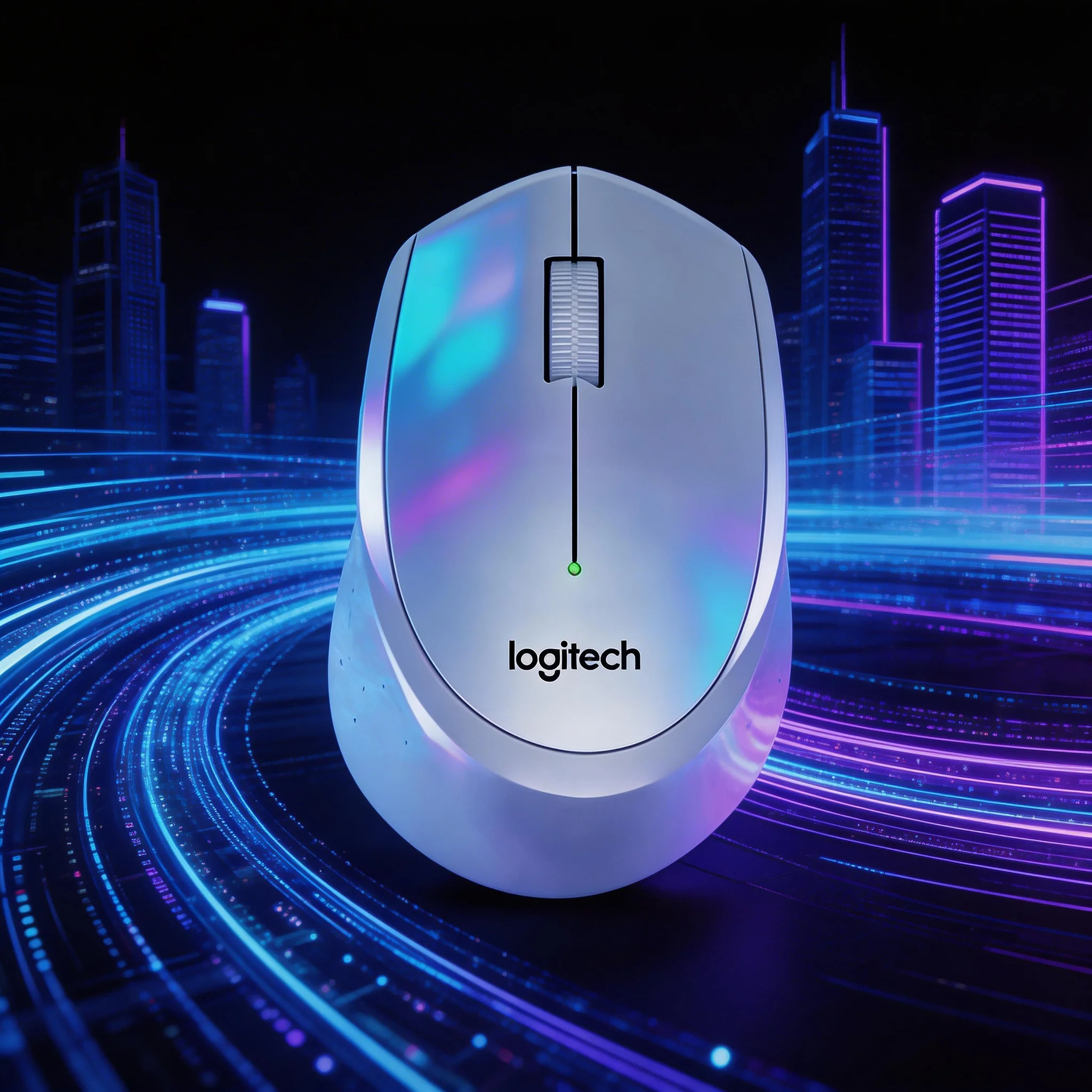 Logitech M330/M220: Professional office silent mouse, 1000 DPI + 2.4GHz wireless connection