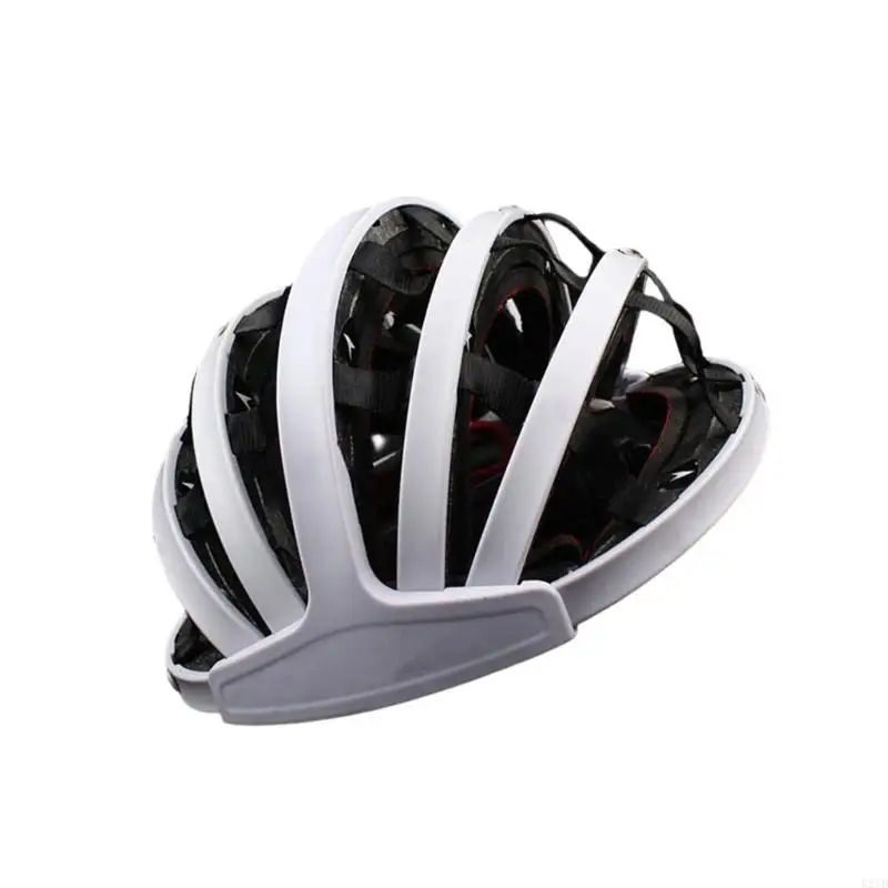 Cycling Headgear for Adults with Folding and Open Shell Layout