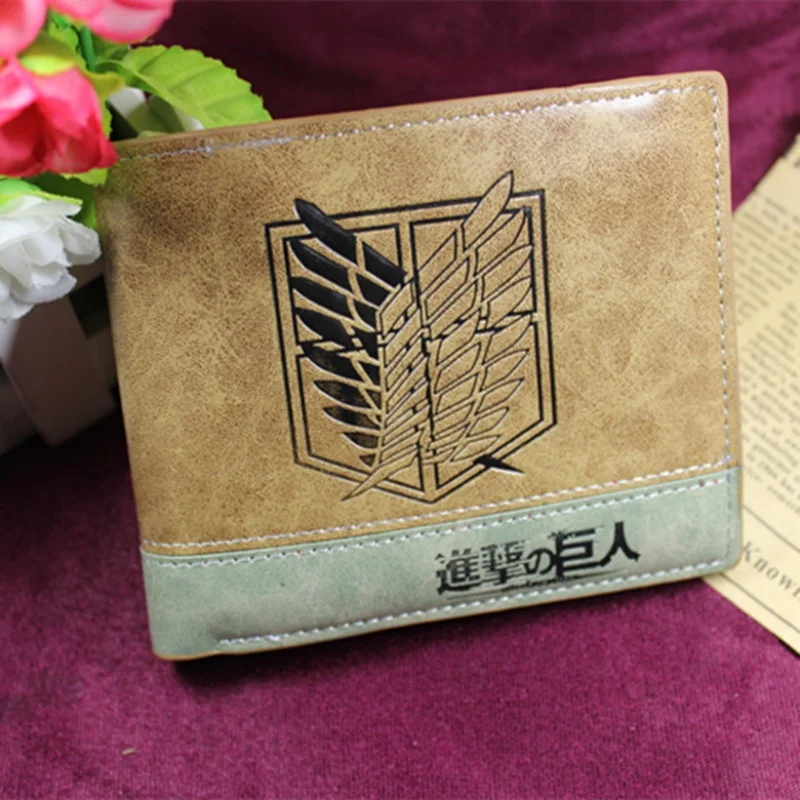 Nouveau Portefeuille Court Homme Pliant Kaki Motif Anime Dessin Animé Mignon Régiment Scout Porte-monnaie Pince à Billets Cadeaux Garçons