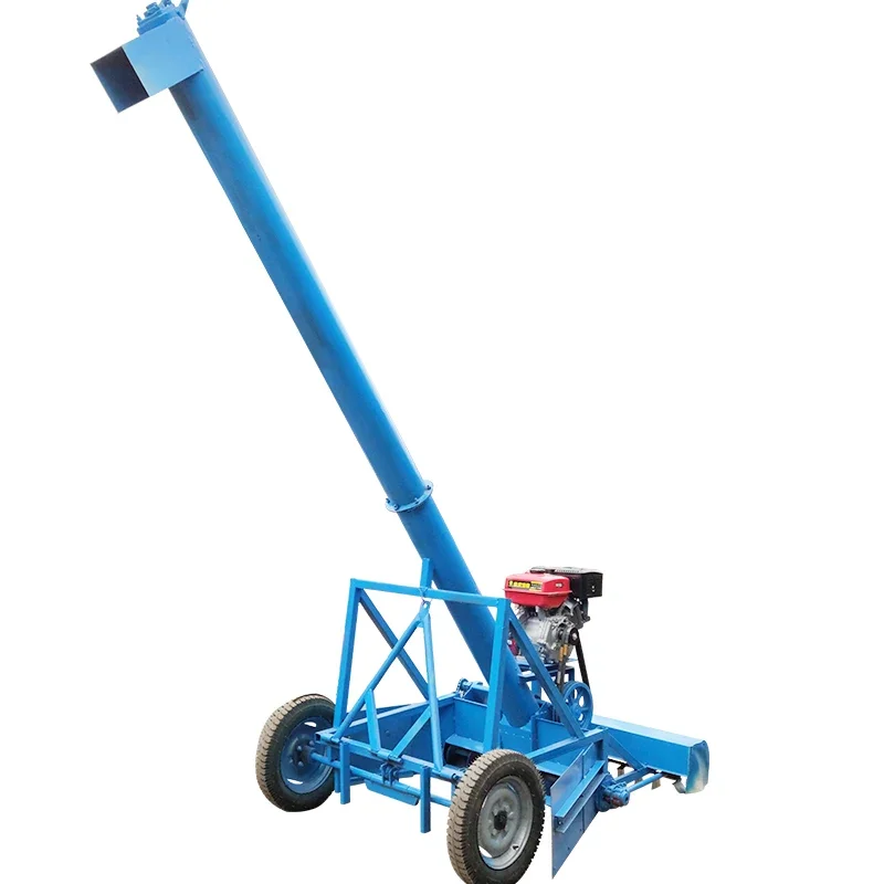 

Shrinkable grain suction two wheel vehicle mounted grain collector vehicle mounted grain suction