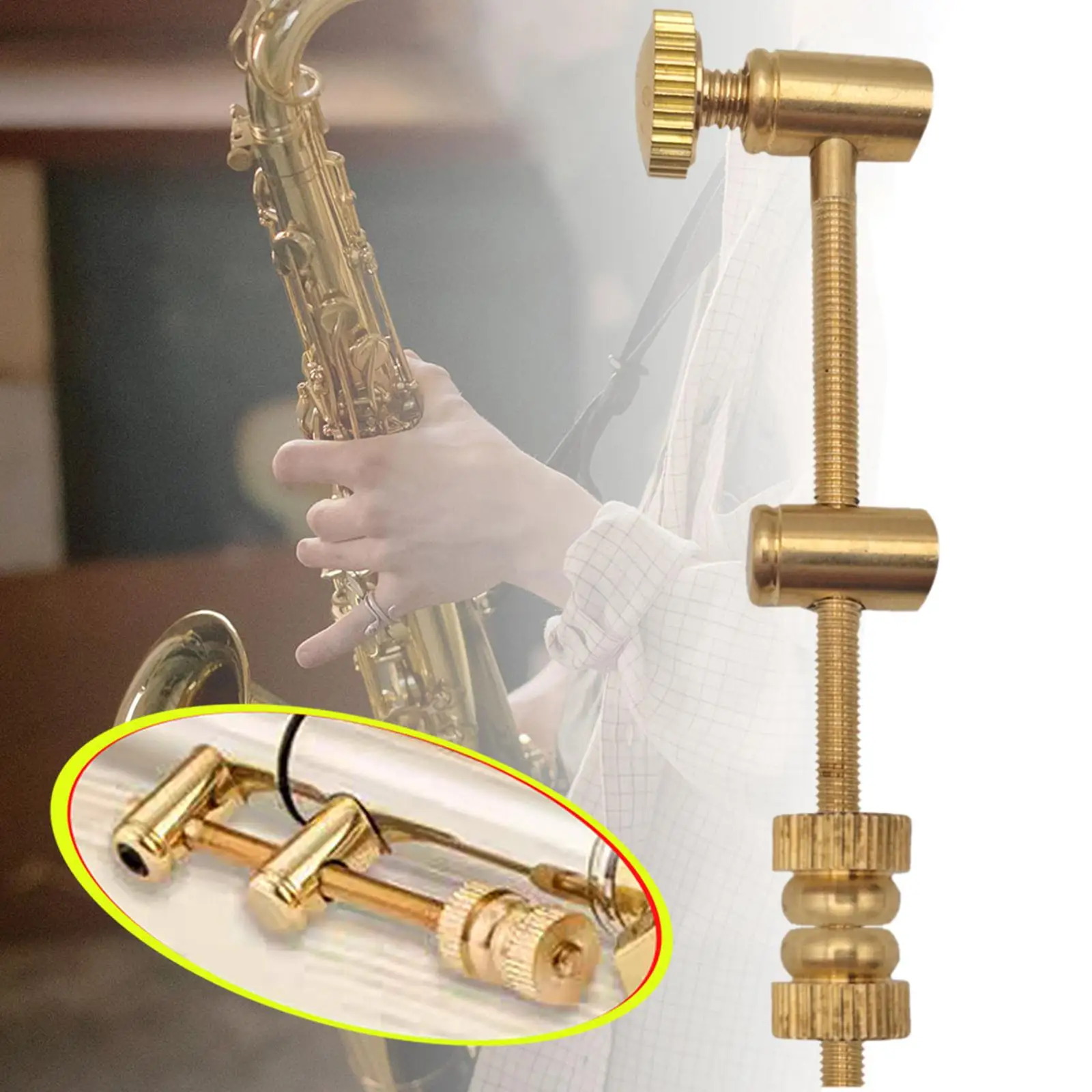 Trumpet Voice Changer Adjustment Rod Brass Hardware Professional Maintenance Component Replaces Parts Replacement Fixing Screw