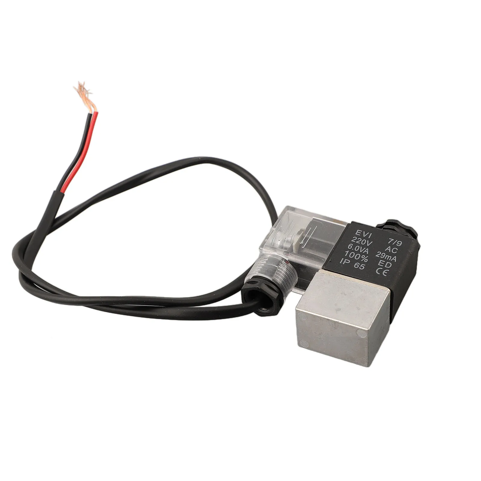 220V Solenoid Valve Exhaust Check Valve Improved Performance Reliable Solenoid Valve Silent Working About 60 Cm Lead-length