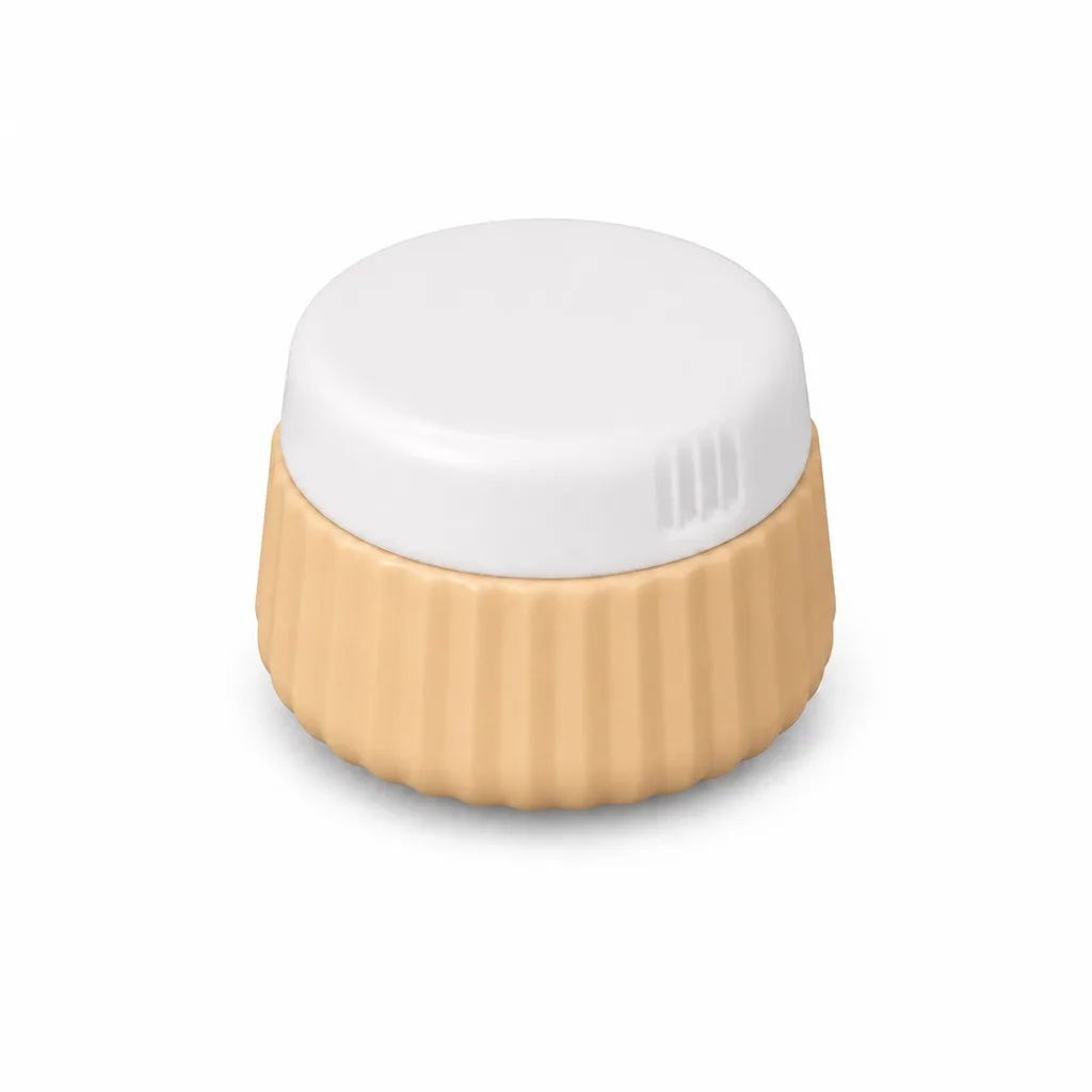 Travel Skincare Container Round Hand Cream Container Refillable Cream Container Soft For Gym Bags Travel Gym Visits