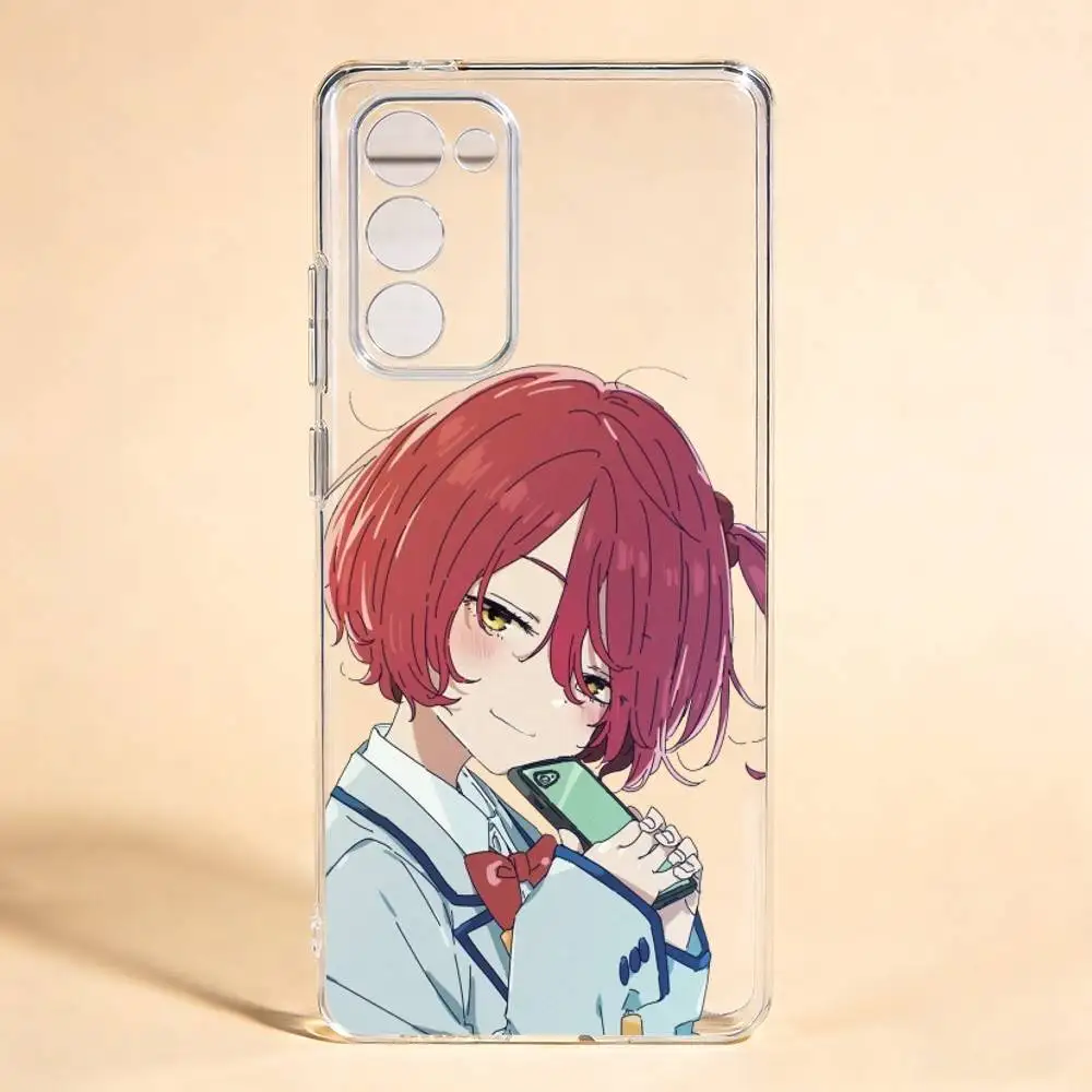 Komari Chika Too Many Losing Heroines!  Phone Case For Samsung Galaxy S24 S25 S23 S22 S21 Transparent Cover Case