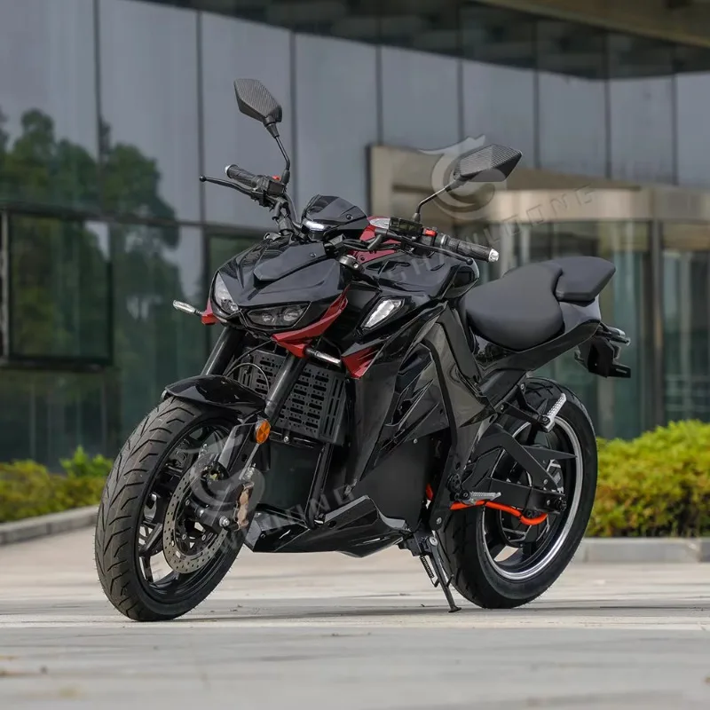 Japón Z1000 motocicleta de carreras eléctrica deportiva para adultos 72V voltaje 8000W Motor VTB Sberbank opción de pago 160 km/h