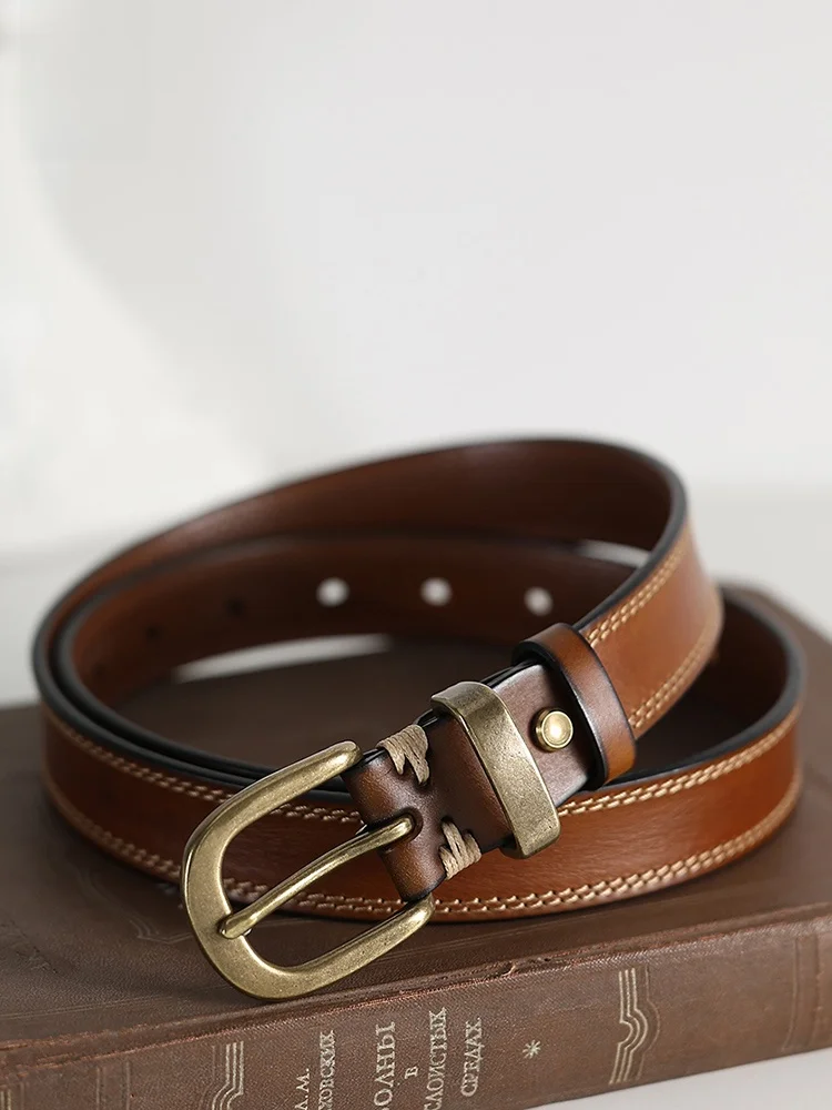 rn-レディースベルト-ヴィンテージデザイン-トップレイヤー牛革-銅バックル-シンプルで多用途なジーンズベルト-ファッショナブルなアクセサリー
