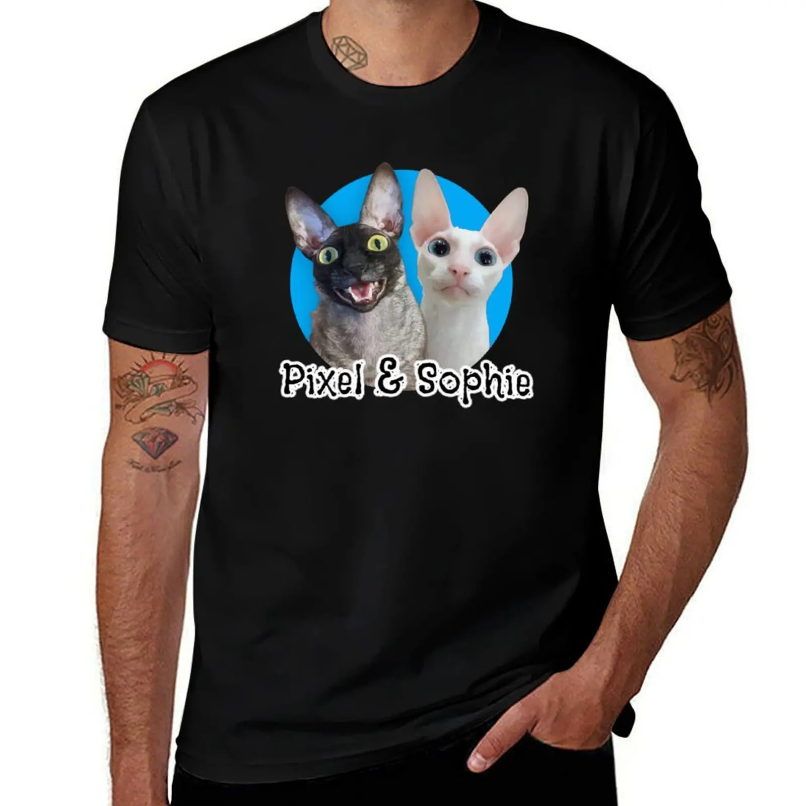 Pixel & Sophie Logo 2023 T-Shirt Summer Casual Loose T-Shirt