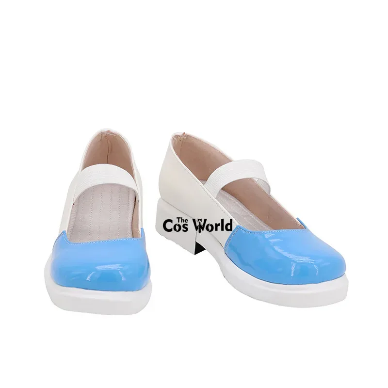 Doki Doki Literature Club Yuri Natsuki Sayori 게임 맞춤형 코스프레 플랫 슈즈