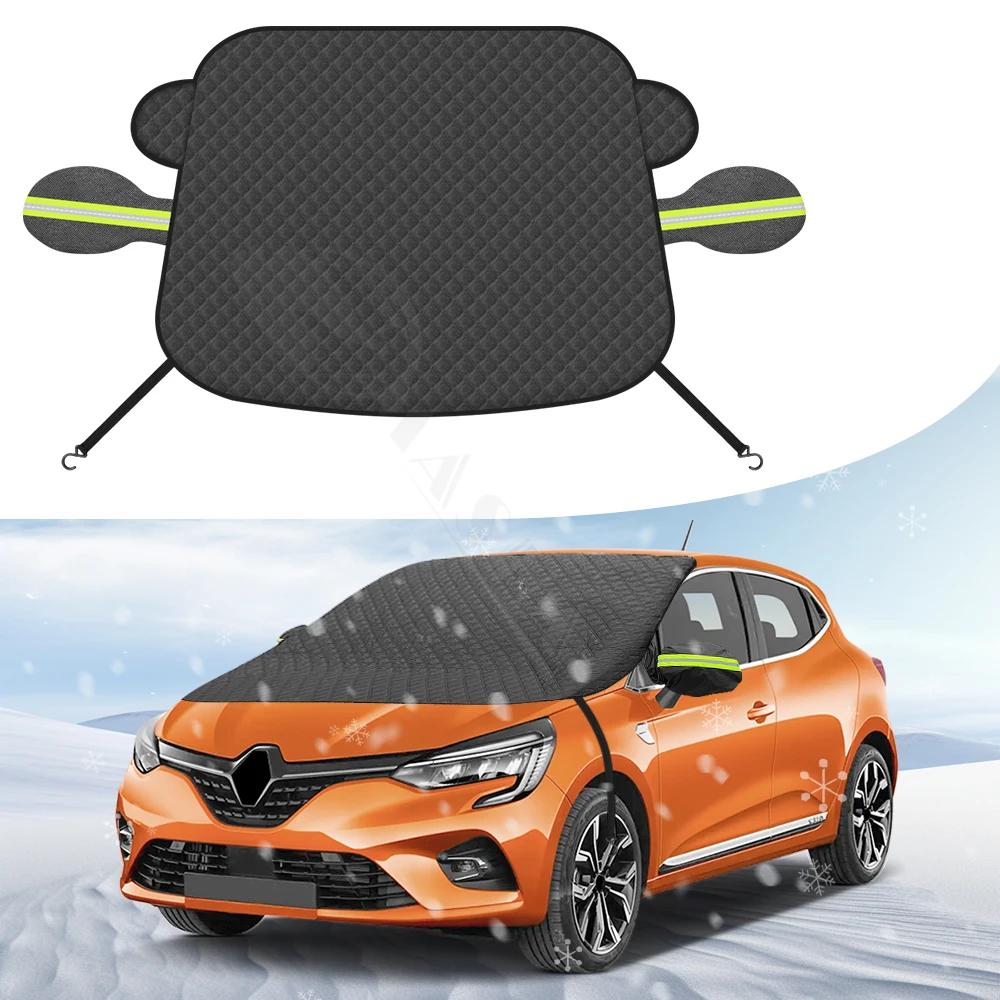 

Для Renault Clio 2 3 4 5 2015-2022 2023 2024 2025 лобовое стекло автомобиля солнцезащитный козырек автомобильный магнитный чехол переднее лобовое стекло