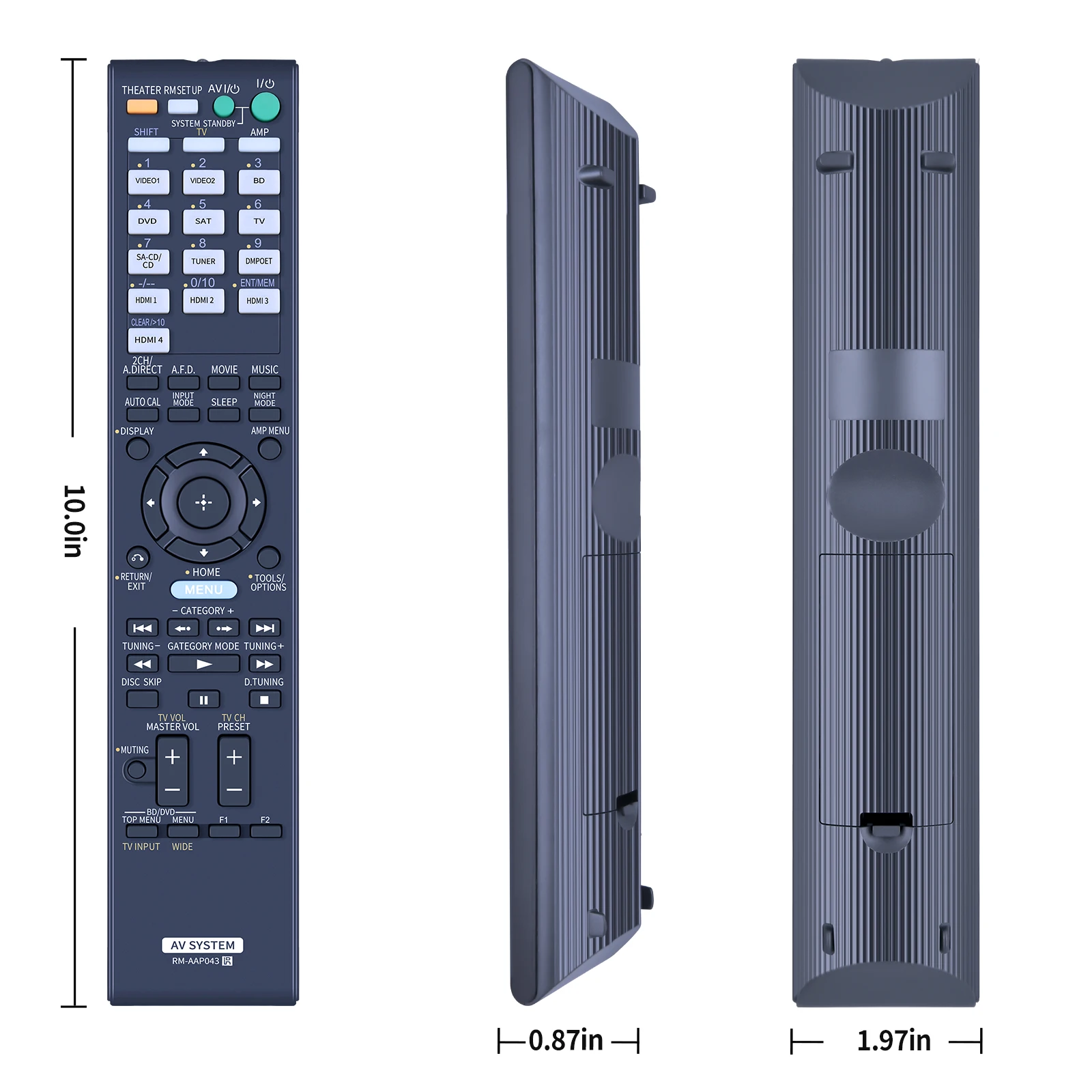 Télécommande RM-AAP043 pour Sony STR-DH800 AV Système Récepteur