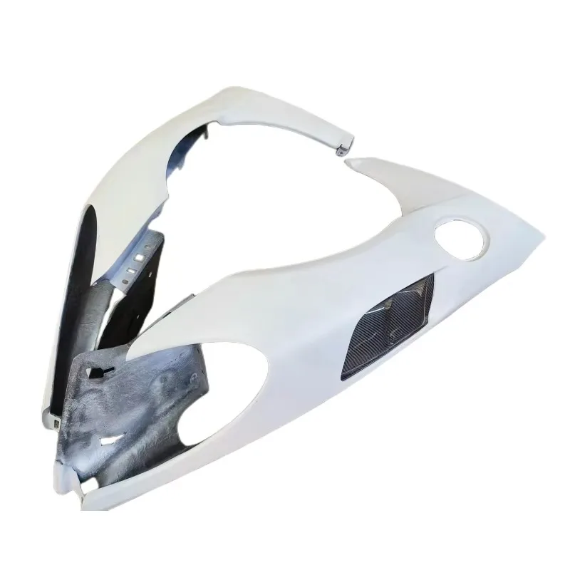 GT4RS style fiberglass + partial carbon fiber fender for 718boxster cayman Body kits