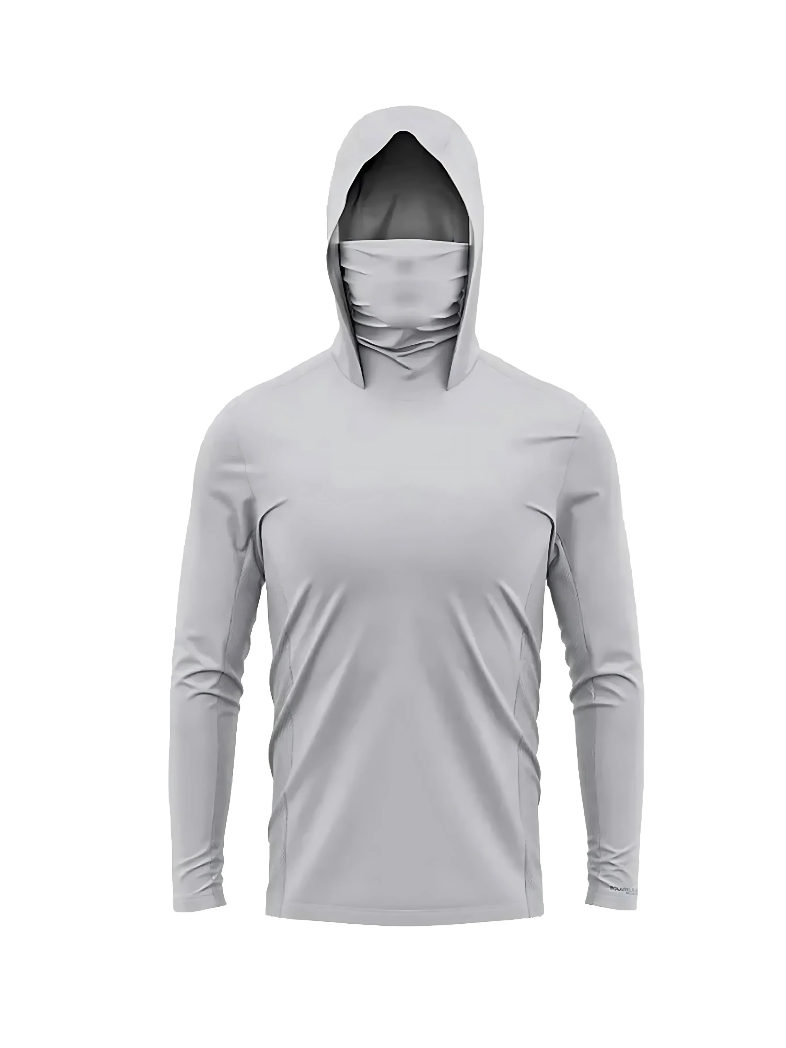 2026 Neues Modell UV-beständiges Angelhemd mit langen Ärmeln und Kapuzenkragen - UV-beständige Angelbekleidung mit Maske – Detail 12