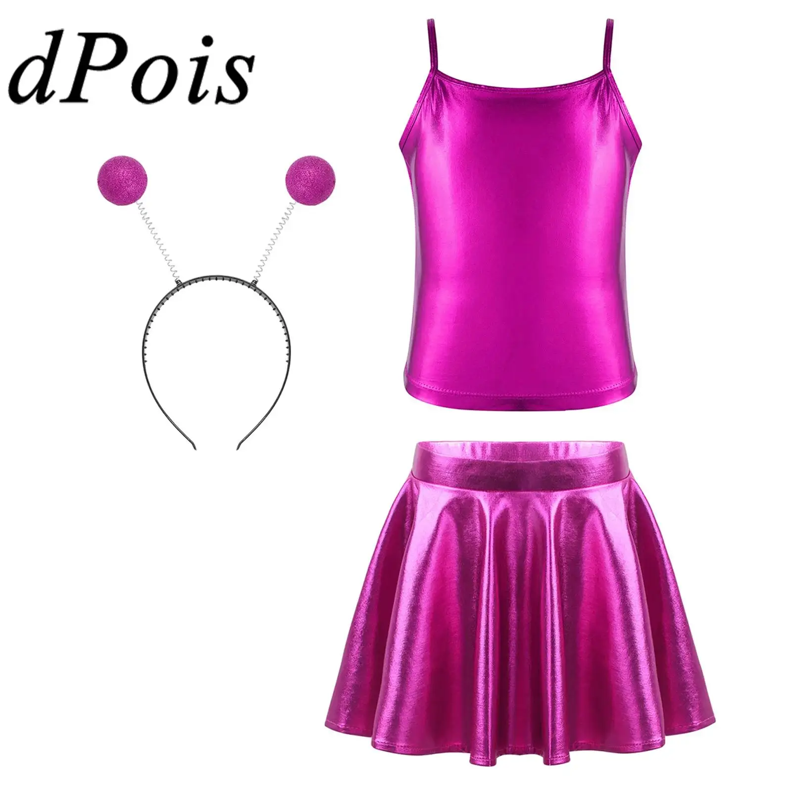 

Girls Alien Cosplay Costume Roleplay Outer Space Costume Dancewear Theme Party Perfomance Set Children Astronaut Fighter Outfits