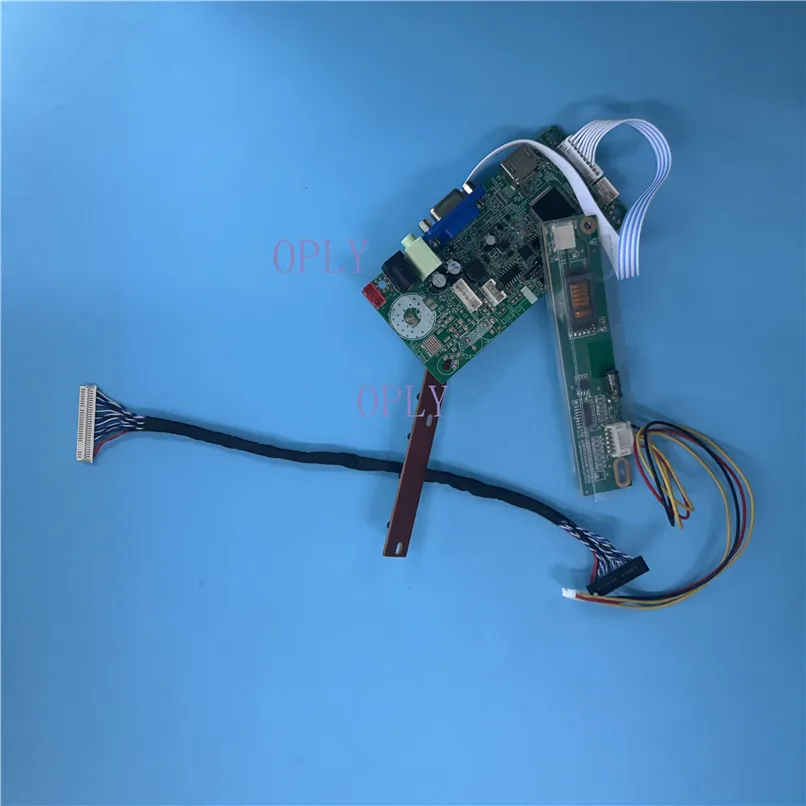 HDMI-Compatible 58C Controller board  VGA kit for B141XN03 B141XN03 V0/V5 1024X768 LCD display panel screen monitor 14.1