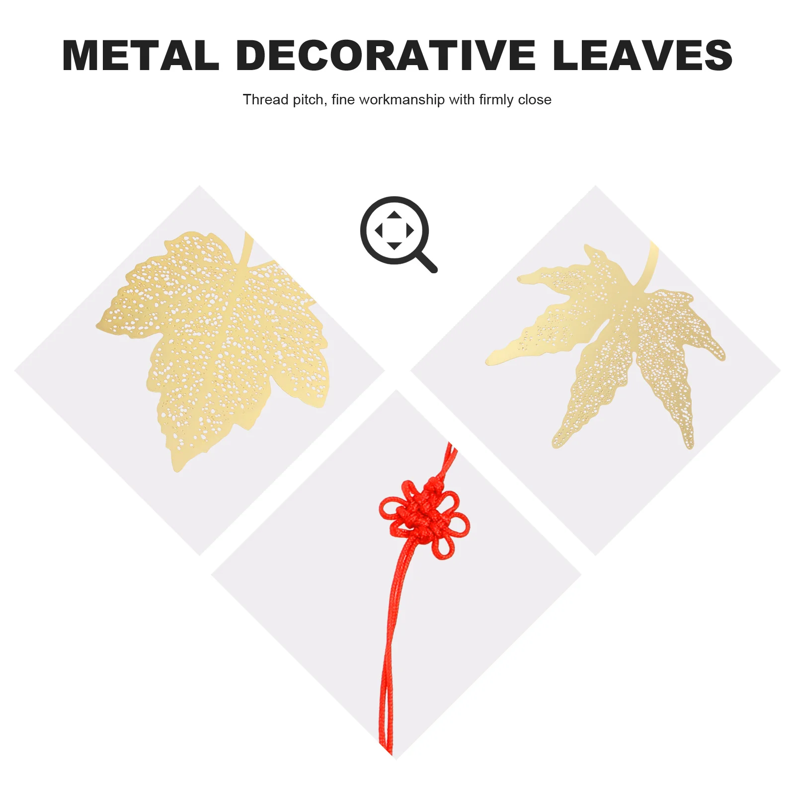 

14Pcs Elegant Maple Ornament Hanging Decoration for Xmas Tree Table Desk Door Photo Wall Festival Party Supply