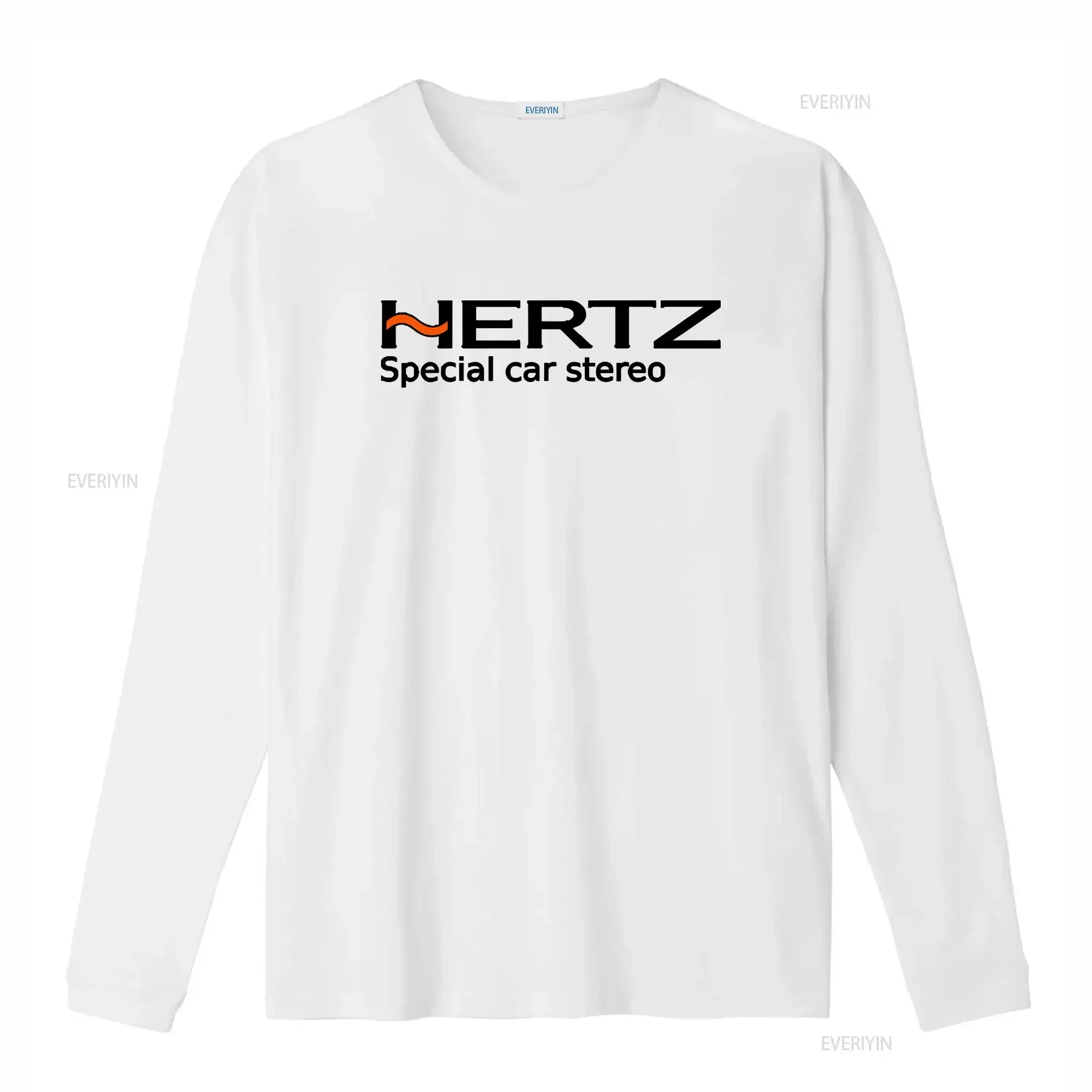 New Hertz Car Stereo Audio Logo T Shirt Funny Size S to 5XL vintage Washed Unisex fashion designer clothes graphic Stylish