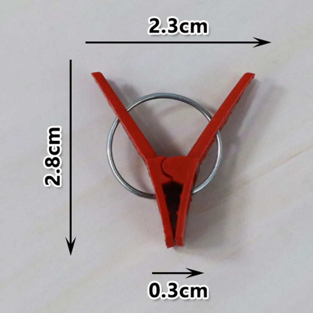 50 * Clip per innesto da giardino Clip di supporto per piante in plastica morsetti anticaduta per vite giardino serra verdure anguria attrezzi da giardino