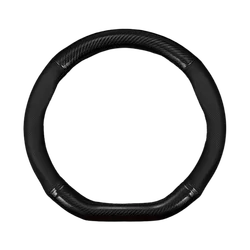 Carbon Fiber Leather Steering Wheel Cover For Volkswagen BMW Seat Opel Peugeot Hyundai Ford Mazda Toyota Honda Car Accessories