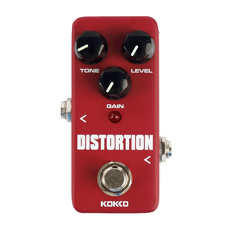 

KOKKO FDS2 Mini Distortion Guitar Effect Pedal Portable Aluminum Alloy Guitar Effects Pedal Stompbox True Bypass