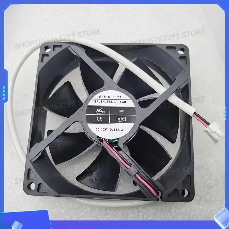 for EFC-08E12W-EF07 EF06 EFC-08E12D-EF05 ER07 12V 0.7A 0.4A 0.6A Server Inverter Switch Multi-Purpose Cooling Fan 3-Wire