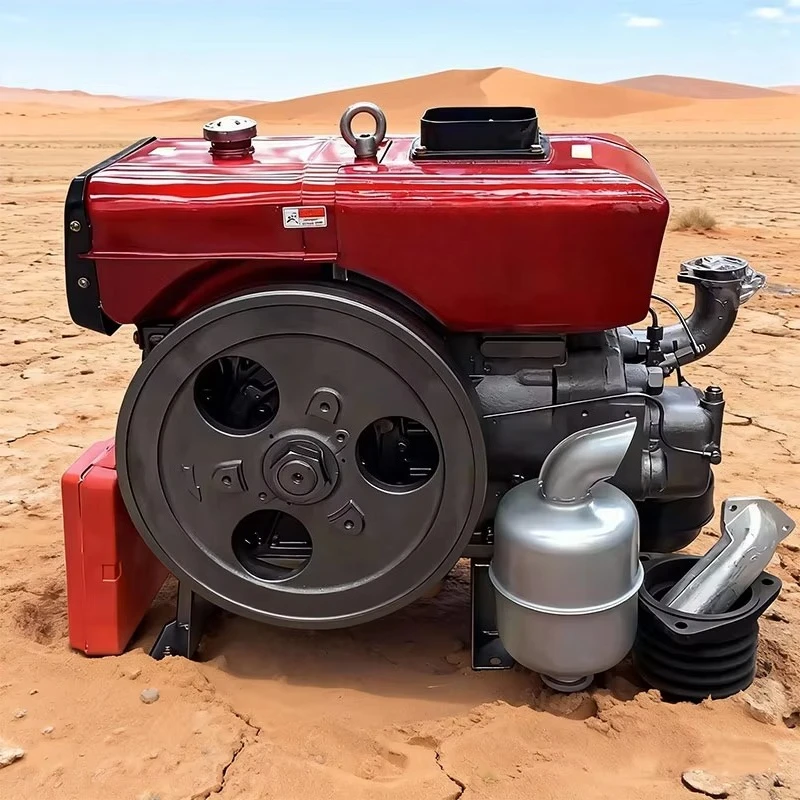 diesel Engine 30hp Trailer Type ISO9001 Approved Small Single Cylinder Auto Spare Part Marine Diesel Engine