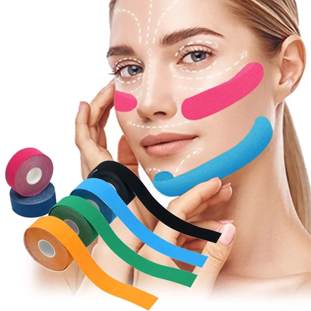 New Toning Japanese Face Tape Firming Tightening Skin Face Toning Belts Anti-Wrinkle Face Lift Tape Unisex