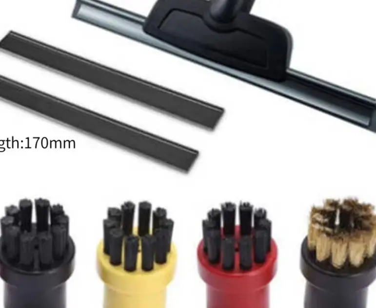 

Steam Squeegee Cleaning Brush Set For Karcher SC2 SC3 SC4 SC5 Steam Cleaner Nozzle Accessories Home Floor Window Tool