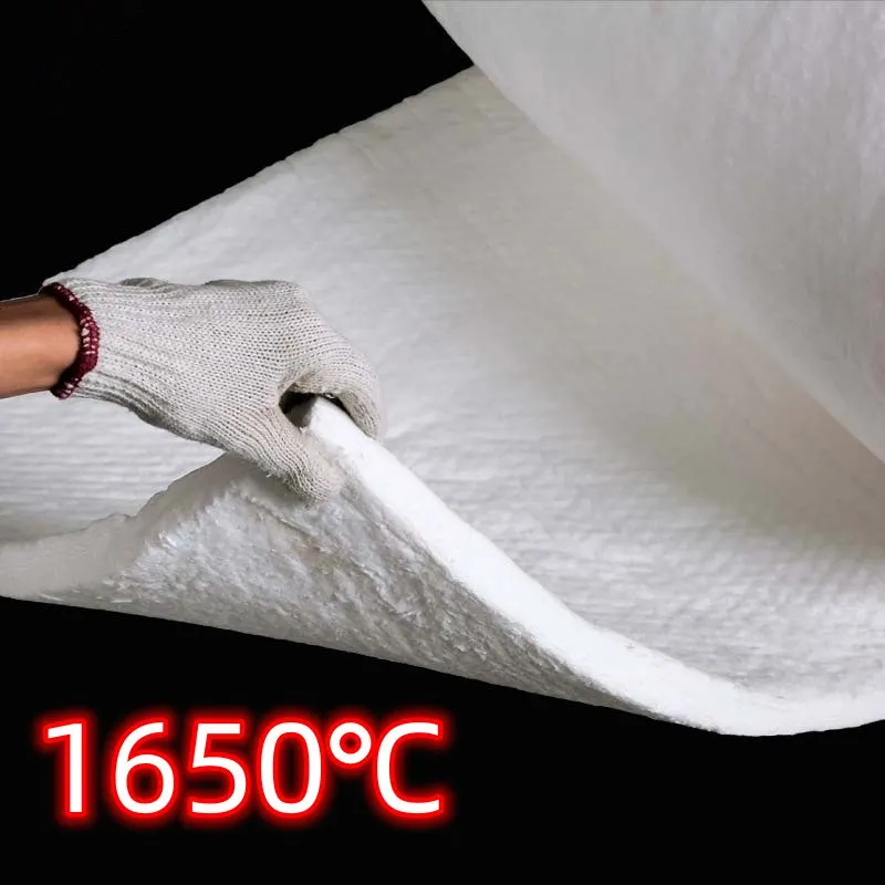 

NEW 1650℃ High Temperature Resistance Zirconium Bearing Ceramic Fiber Blanket Fire Resistant Insulation Cotton 10mm 20mm 30mm