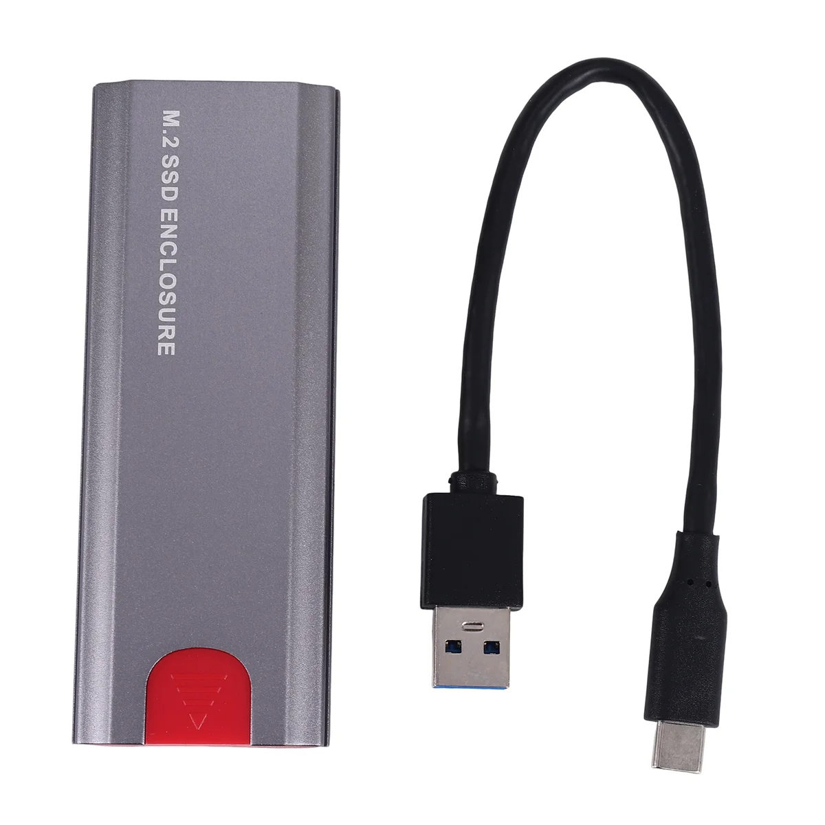 

Корпус AB01 M2 SSD M.2 To USB 3.1 Gen 2 10 Гбит/с NVMe SSD Корпус для NVMe PCIE M Key/ (B+M) Key SSD Жесткий диск, M2 SSD Case AC