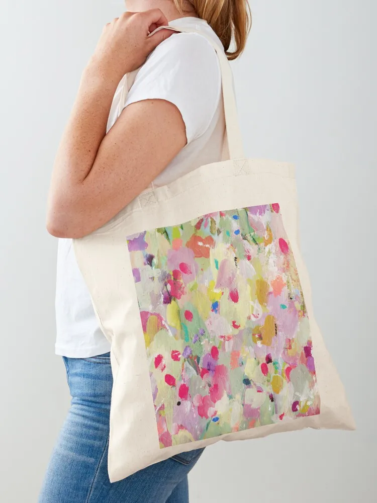 Multicolor Impressionist painting Tote Bag handbag tote bag men Candy bags Handbags