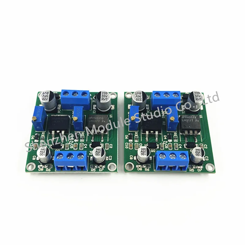 1pcs LM317/337 Stabilizing Power Module Positive/Negative Voltage Regulator Modules Low Ripple Electronic Voltage Regulator