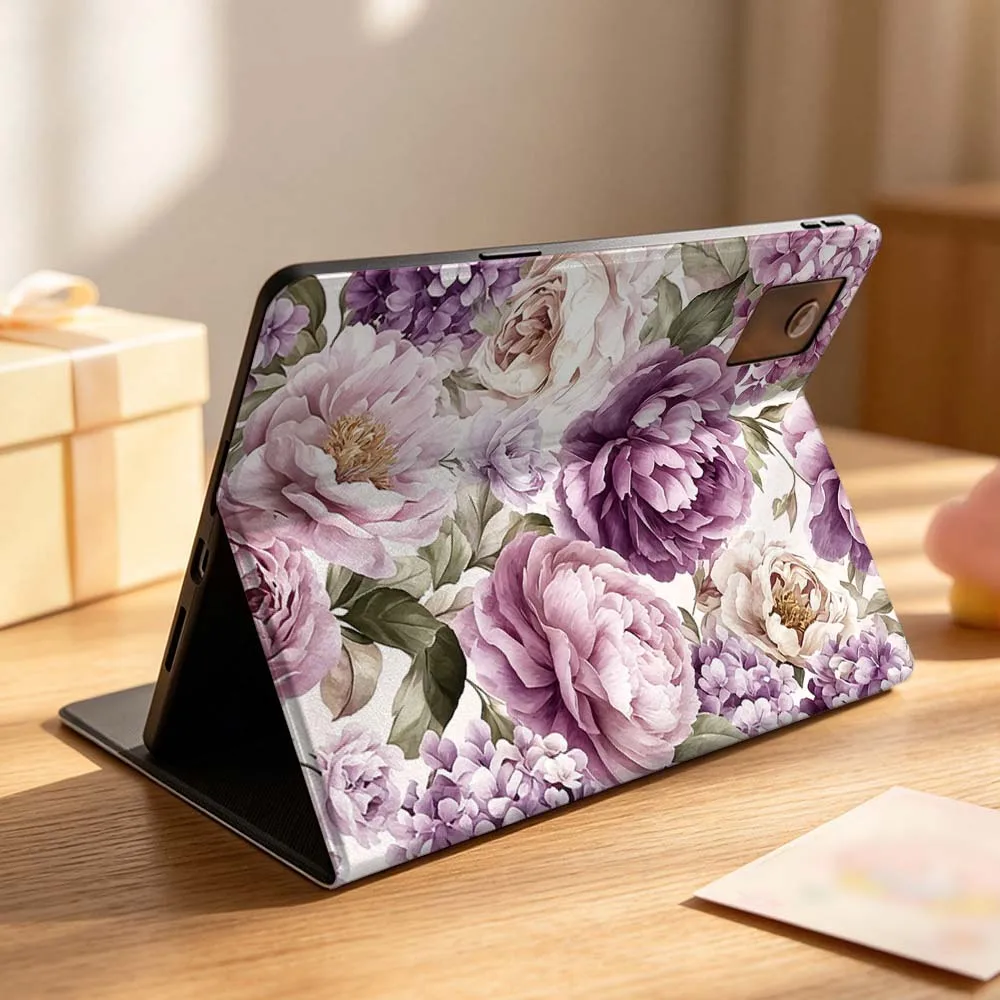 Luxury Flower Art Case For Lenovo Idea Tab K10 M10 P11 P12 Xiaoxin Pad Pro GT Plus 10.6 11 11.1 inch 2025 Folding Tablet