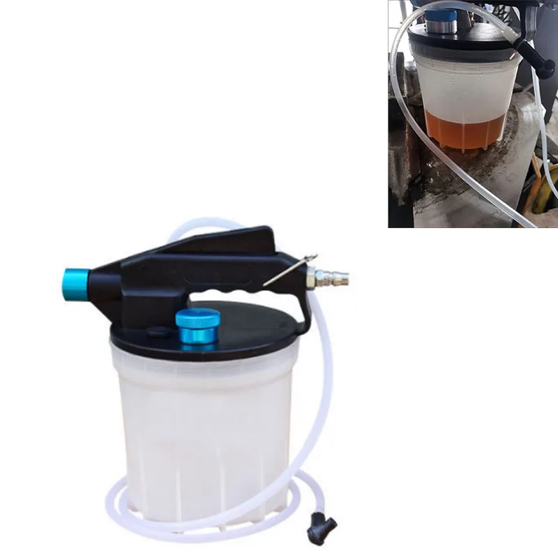 2L Car Vacuum Brake Bleeder Kit Pneumatic Explosion-proof Shunt Decompression Vacuum Pump 1L Brake Fluid Refueling Tool ﻿