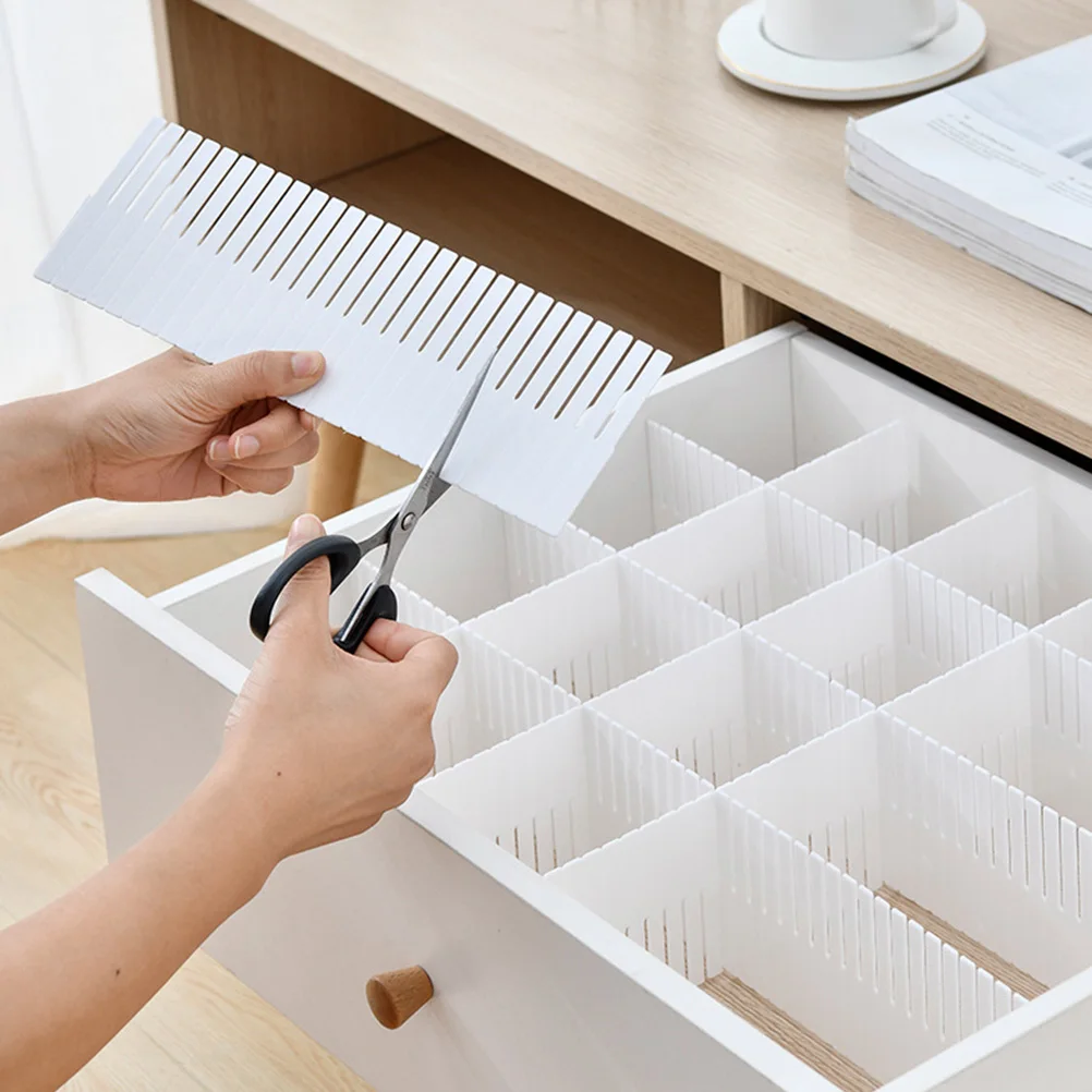 

10 Pcs Drawer Dividers Storage ganizer Plastic Bins Home Baby Boxes Underwear Compartment Separators Long Term Use