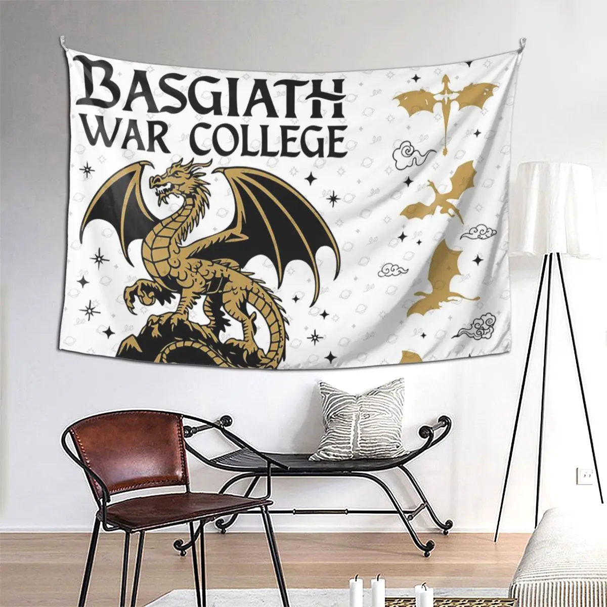 

Четвертое крыло Basgiath War College гобелен художественный настенный эстетический домашний декор гобелены для гостиной спальни комната в общежитии