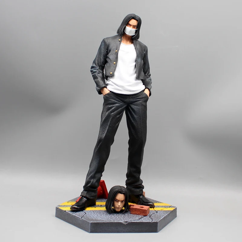 30.5cm Slam Dunk Figures Tetsuo Figure Mitsui Hisashi Anime Figure Mitsui Pvc Models Gk Statue Collectible Toys Dolls Decoration