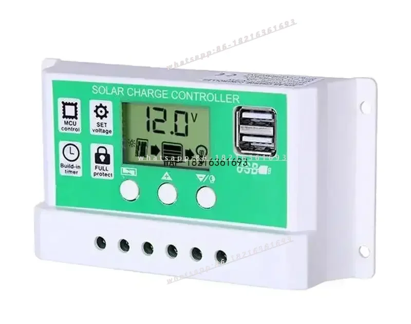 Solar Controller, Automatic Recognition of Lithium Lead Oxide Battery Controller