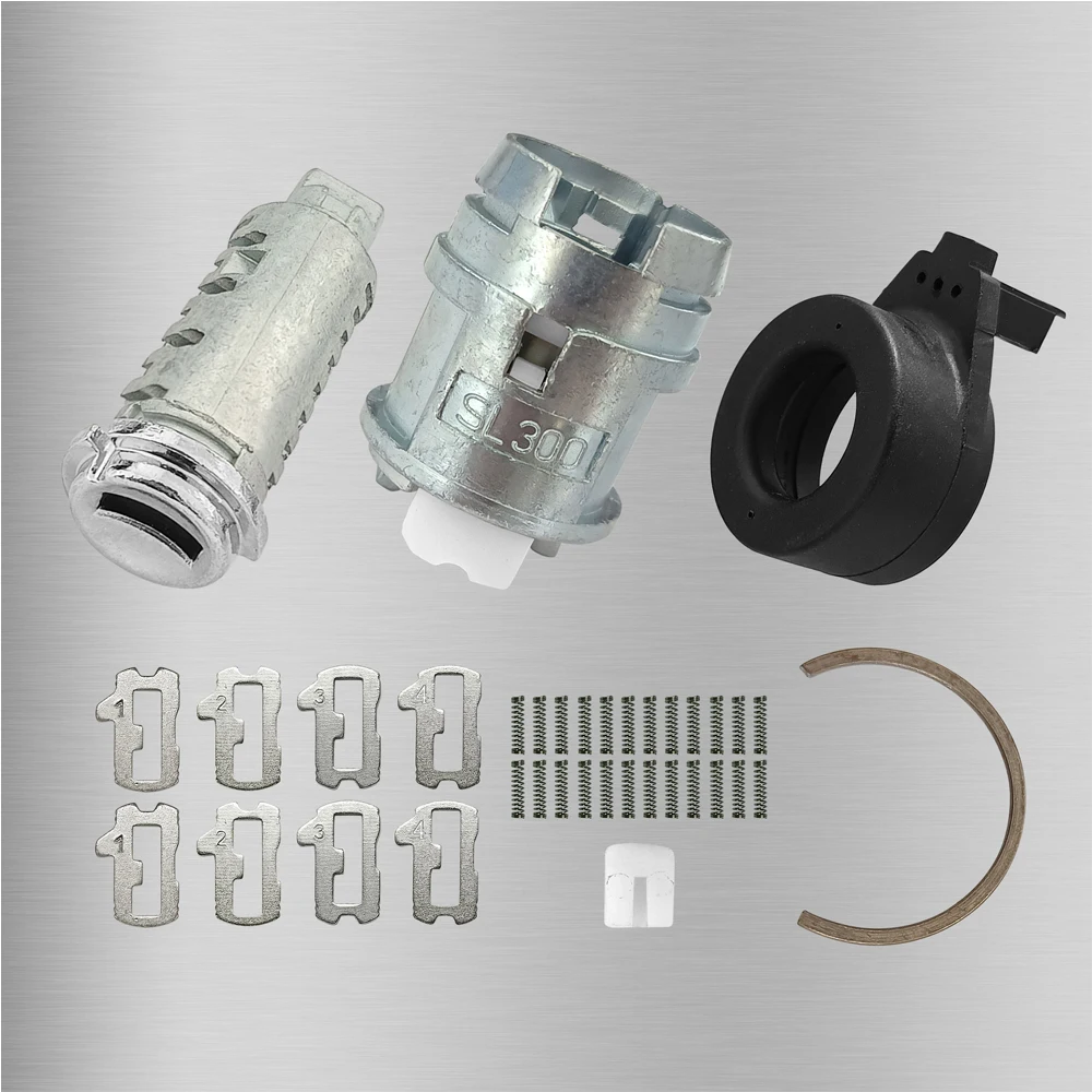 JMCKJ Ignition Lock Repair Kit Auto Parts For Volkswagen B5 For  Audi A6 Ignition Lock Core