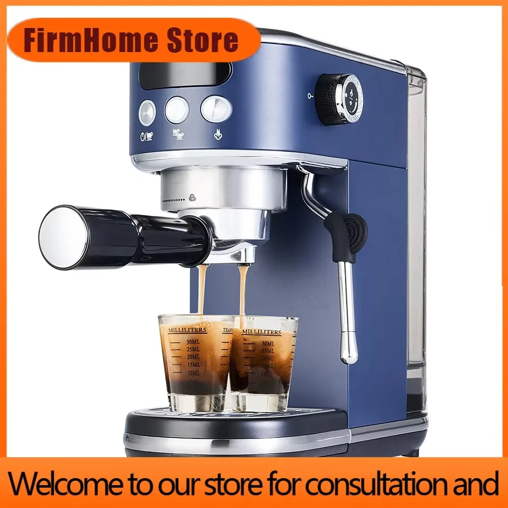 FirmHome StoreHome Kitchen Appliances Portable 20Bar Pump Semi-Automatic Electric Espresso Machine Coffee Maker For Household An