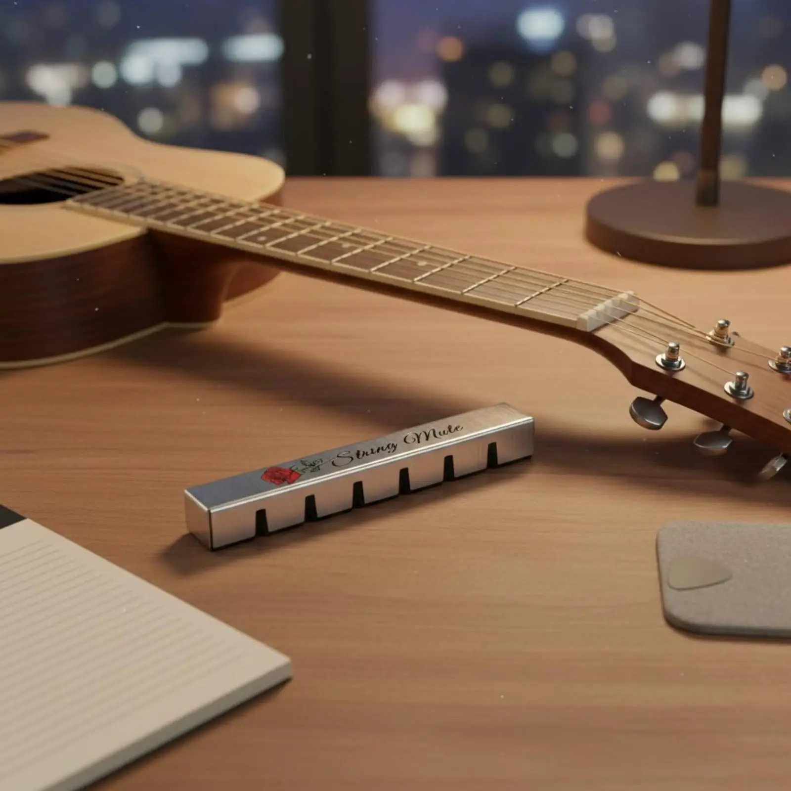 Acoustic Guitar Reduces Volume Guitar Mute No Tools Required String Mute Clamp
