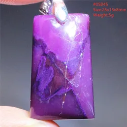 Natural Purple Red Sugilite South Africa Pendant Water Drop Sugilite Women Men 28x20x10mm Reiki Stone Fashion Necklace AAAAA