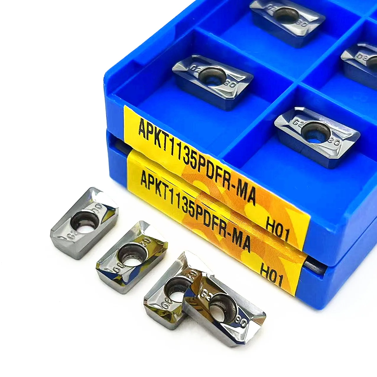 10 Stuks Apkt1135 Pdfr Ma H01 Indexeerbaar Freesstuk Draaigereedschap Aluminium Draaiend Inzetstuk Cnc Koper Draaibank Gereedschap Inzetstukken Apkt1135