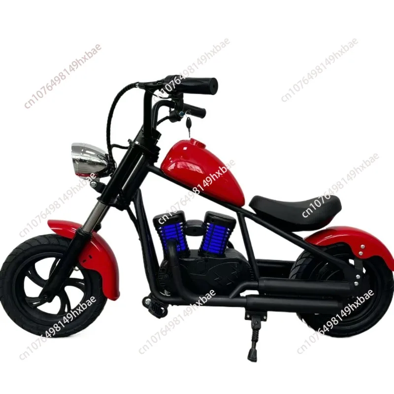 24V 200W Kids Electric Ride-On Motorcycle 2-Wheel Off-Road Toy Ages 3-12 with Rechargeable Battery