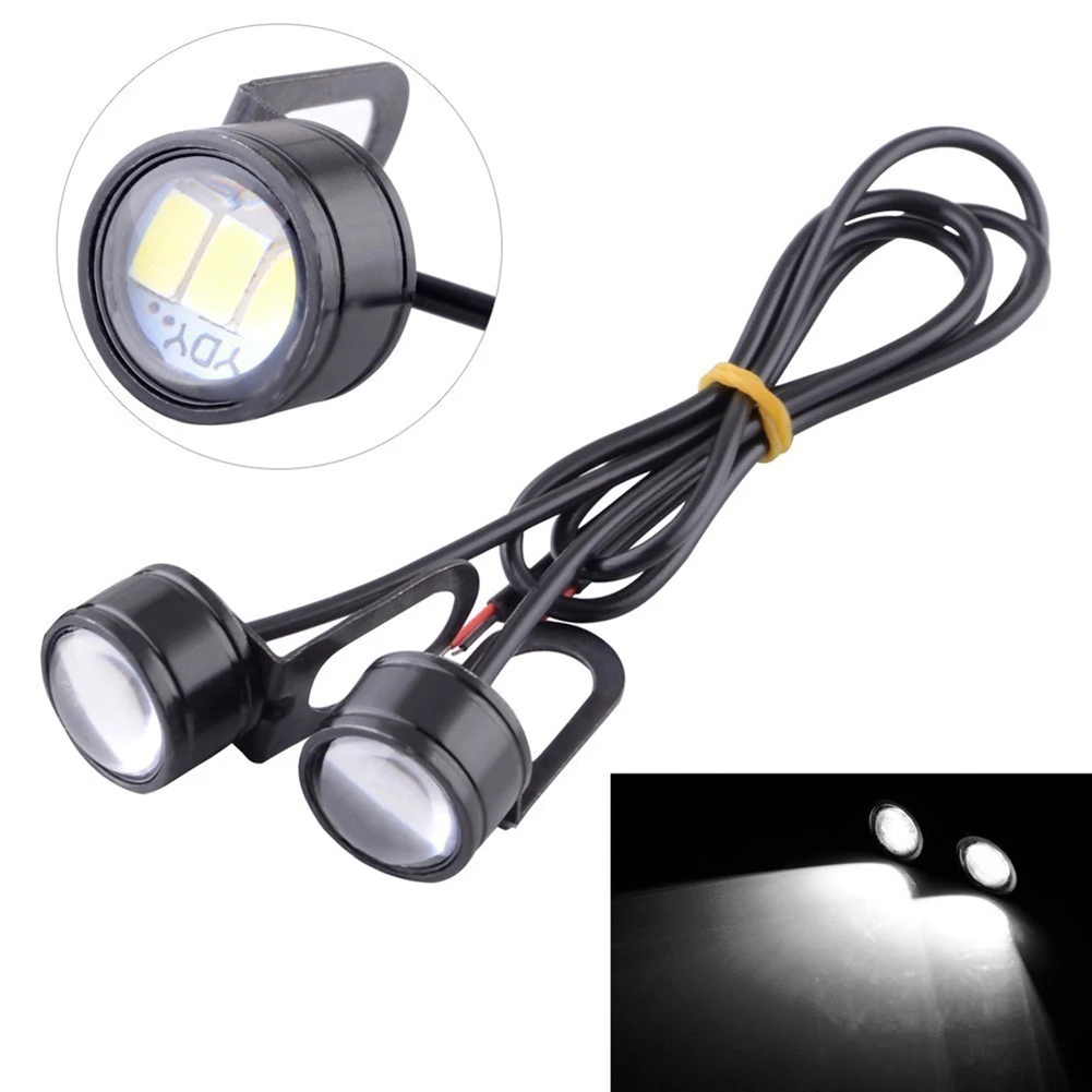 Motorcycle Electric Motors Handlebar Spotlight LED Lights 0. for 06a 120LM PC 5630 Chip White Motorcycle LED Lights