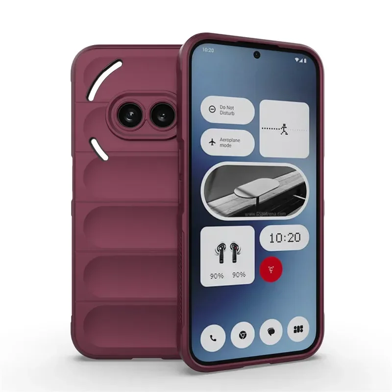 Case For Nothing Phone 2a Cover luxury Shockproof Anti-Slip Silicone Phone Back Cover Nothing Phone2a Plus Чехол для ケース