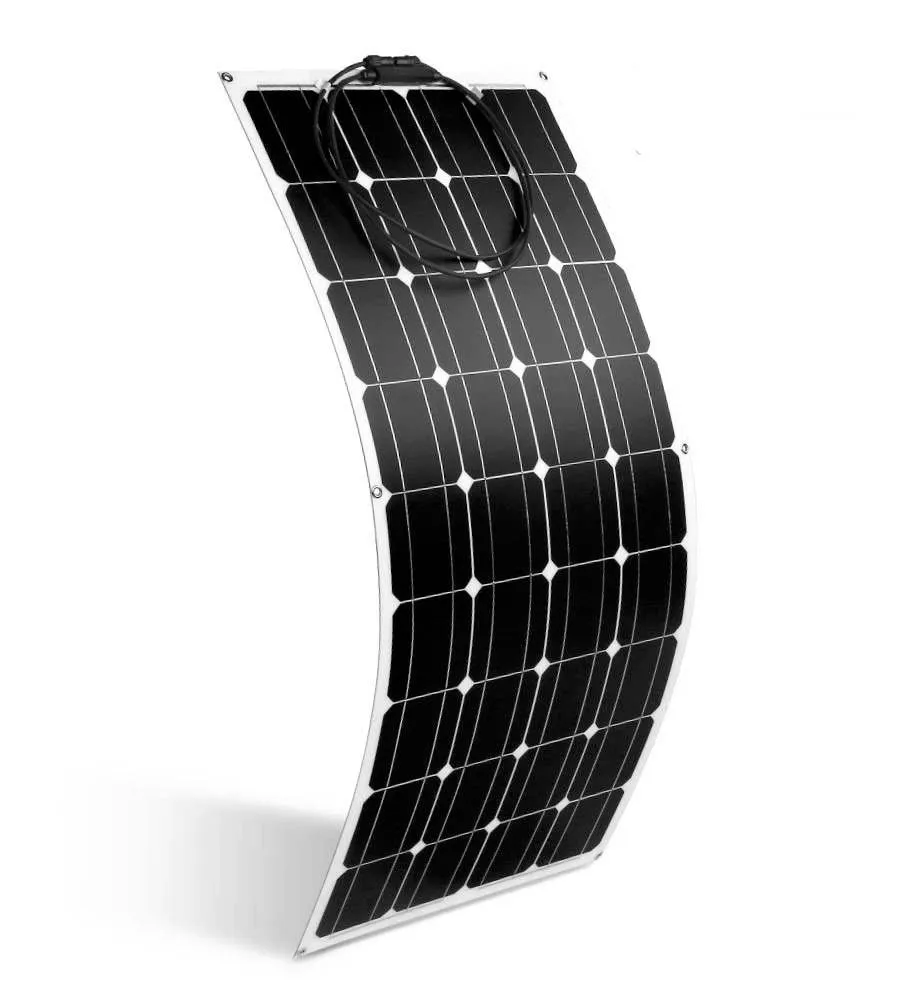 50W 60W 80W 110W 150W 18V thin film Flexible solar panel with A grade mono  cells flexible   for boat yachat