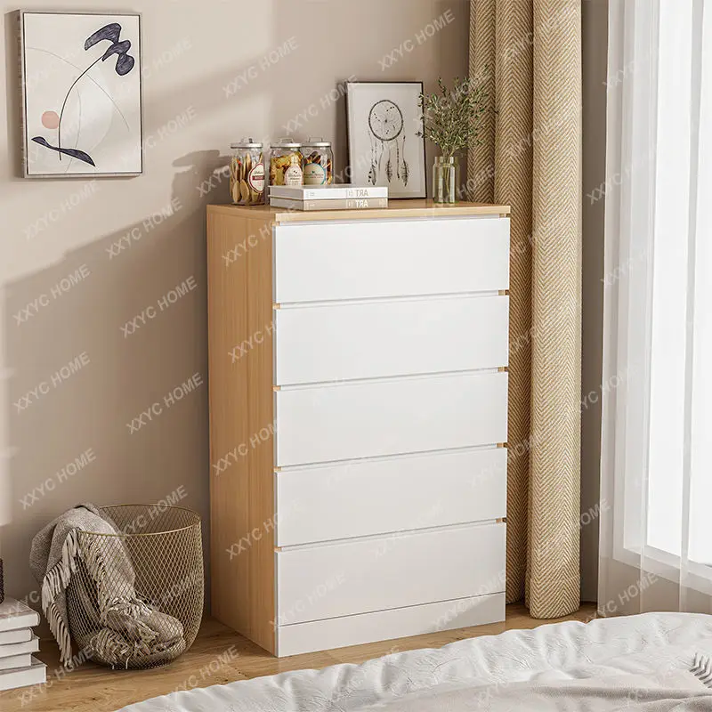 

Chest of Drawers Home Living Room Wall Locker Multi-Layer Drawer Gap Storage