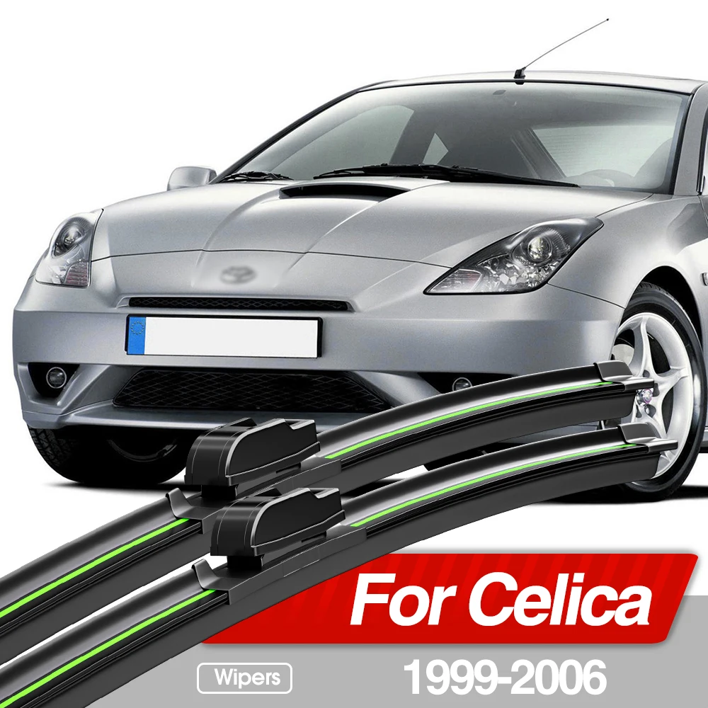 For Toyota Celica T230 1999-2006 Front Windshield Wiper Blades 2pcs Windscreen Window Accessories 2000 2001 2002 2003 2004 2005